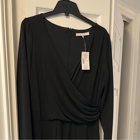 Two jumpsuits same style, light pink and black tags attached from Cleo. - Picture 3 of 6